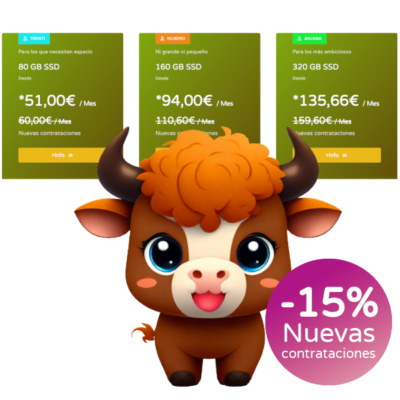 Servidores virtuales VPS Tudi Descuento